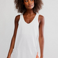 Free People Movement Hot Shot Mini Logo White Combo