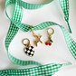 Gingham Shoe Charms and Lace Sets | Sneaker Charm Sets