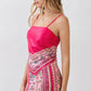 Terry Fuchsia Top