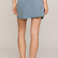 Z SUPPLY Sora Jersey denim Mini Skirt