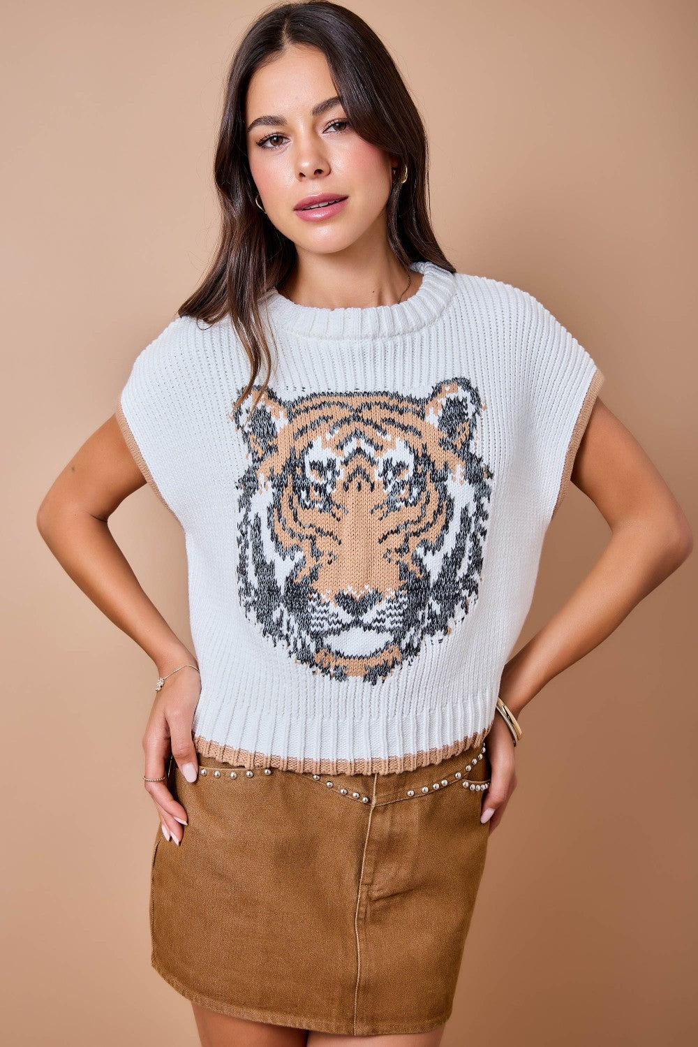 Debbie Tiger Sweater