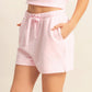 Hannah flowy shorts soft pink