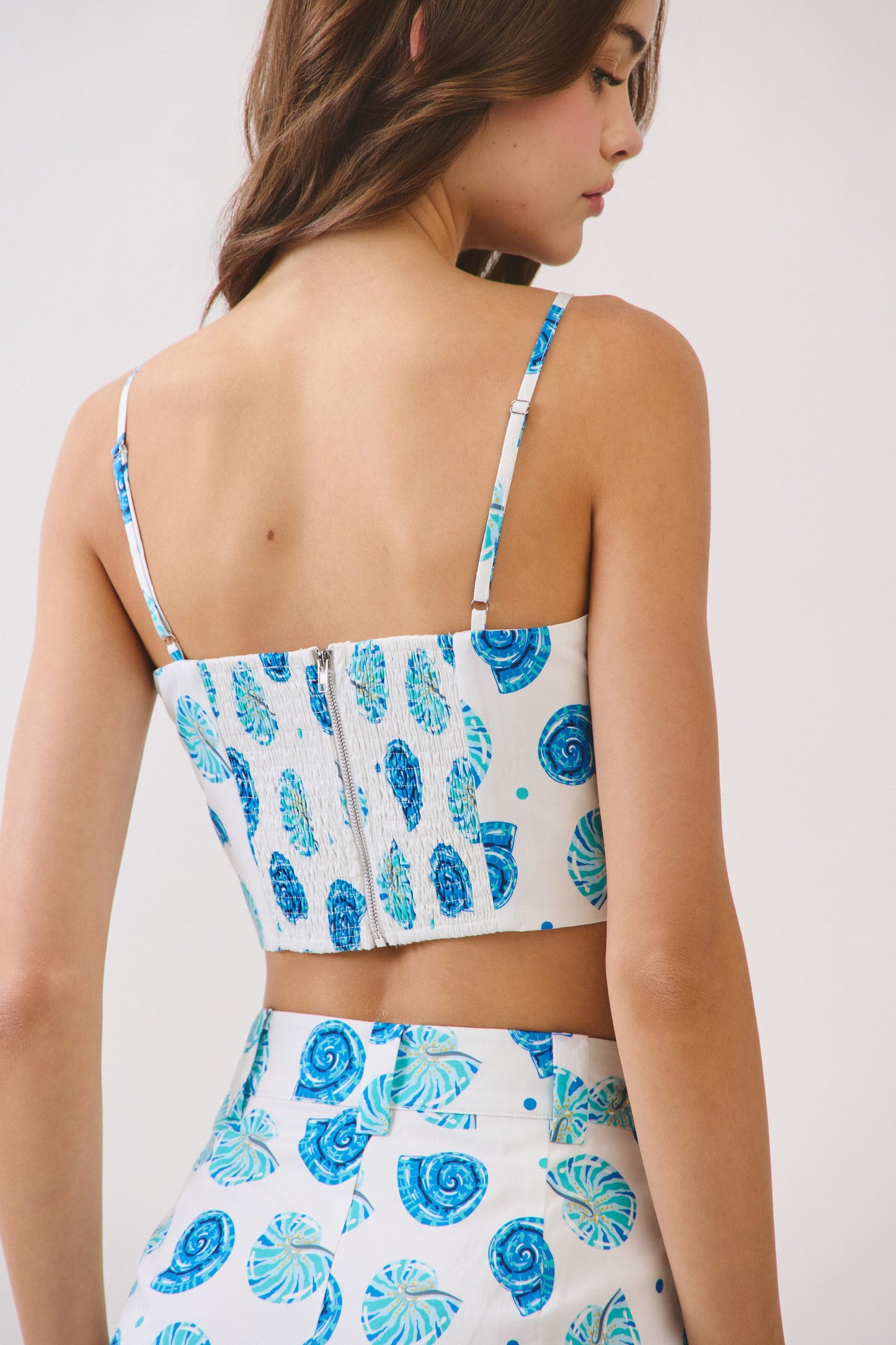 Trinity Blue Shell Top