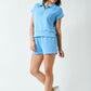 Laguna Half-zip Ace Set Denim Drift