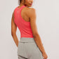 Free People Movement GO TO HIGH NECK CAMI / ELECTRIC SUNSET