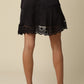Ciara Satin Lace Skirt