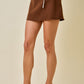 Drew Brown Set Skirt
