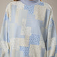 Lillian Blue Patch Sweatshirt