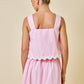 Dasha Pink Ric Rac Top
