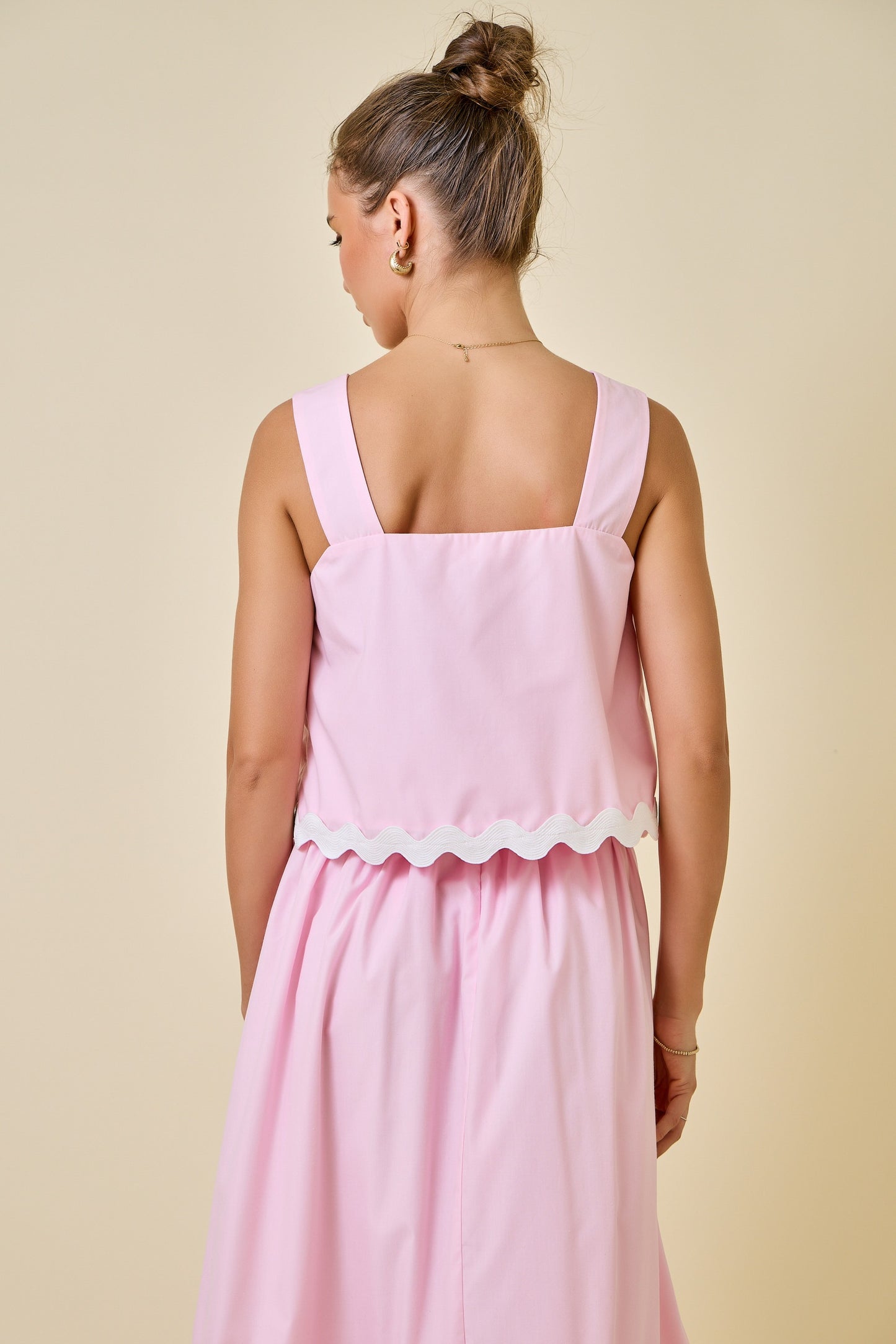 Dasha Pink Ric Rac Top