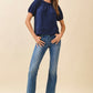Tara Navy Top