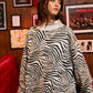 Brynlee Zebra Sweatshirt
