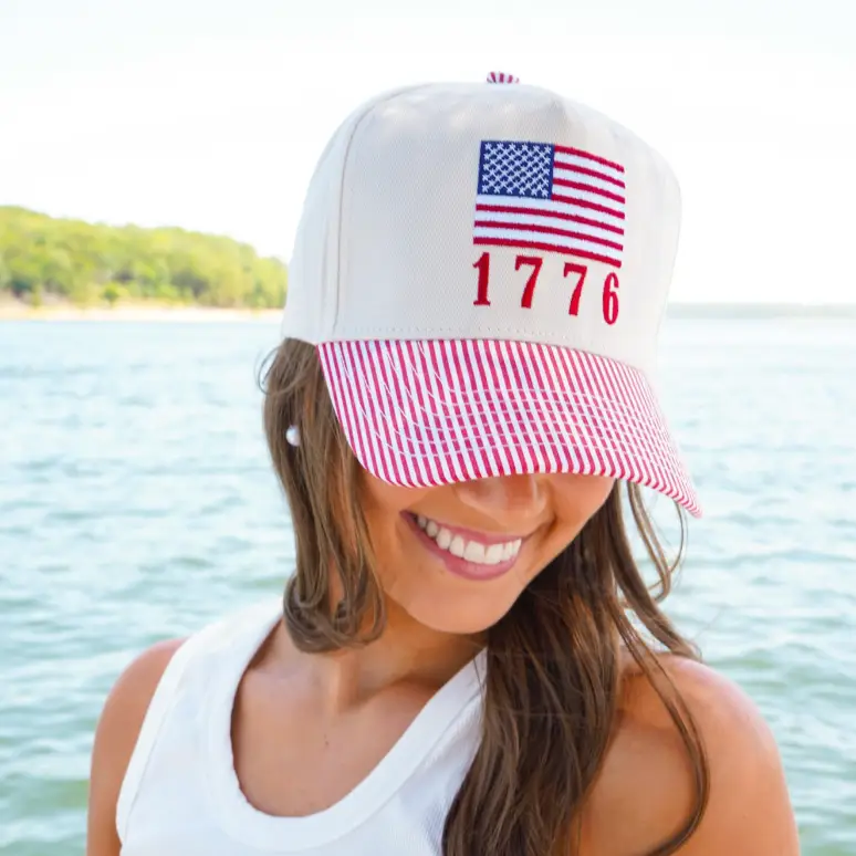 1776 American Flag Hat