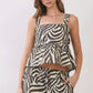 Tina Zebra Set Top
