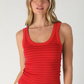 Reversible Striped Tank Top MULTIPLE COLORS
