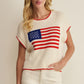 Z SUPPLY Sleeveless Patriot Sweater