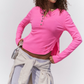 COOL DOWN CREW SOLID / HOT PINK
