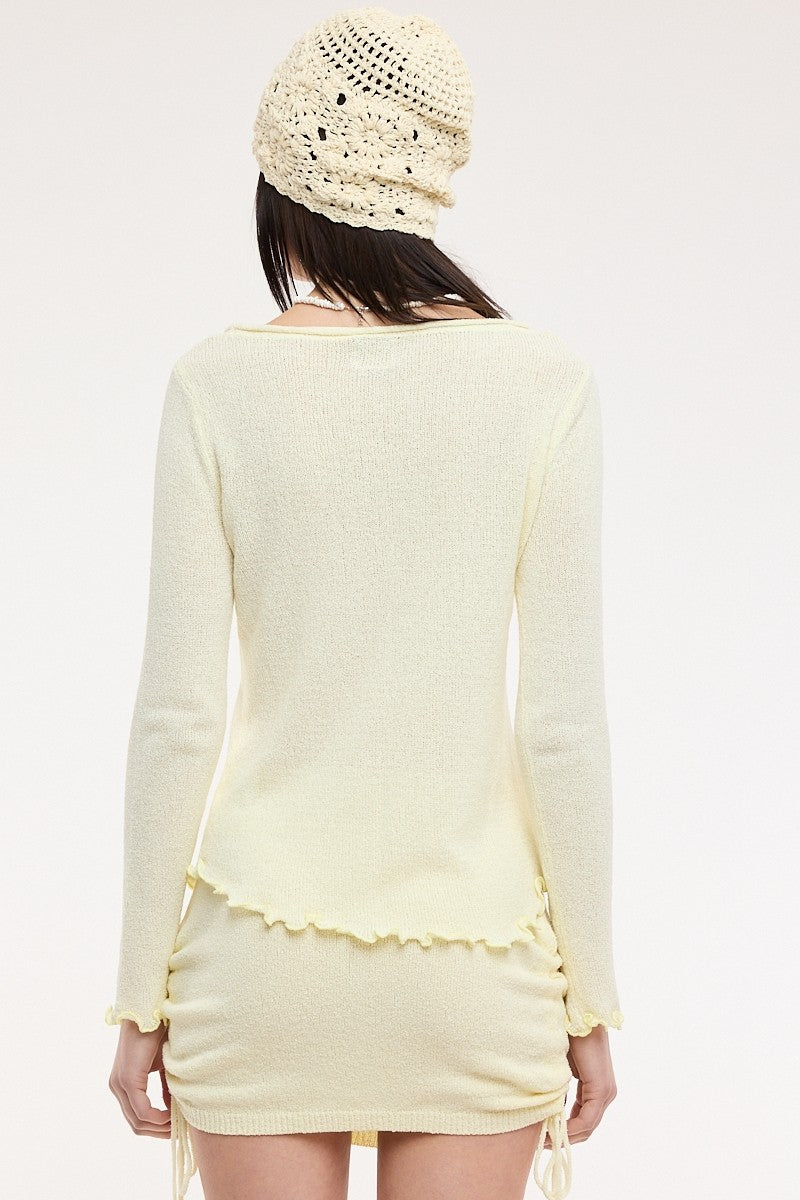 Stella Yellow Button Set