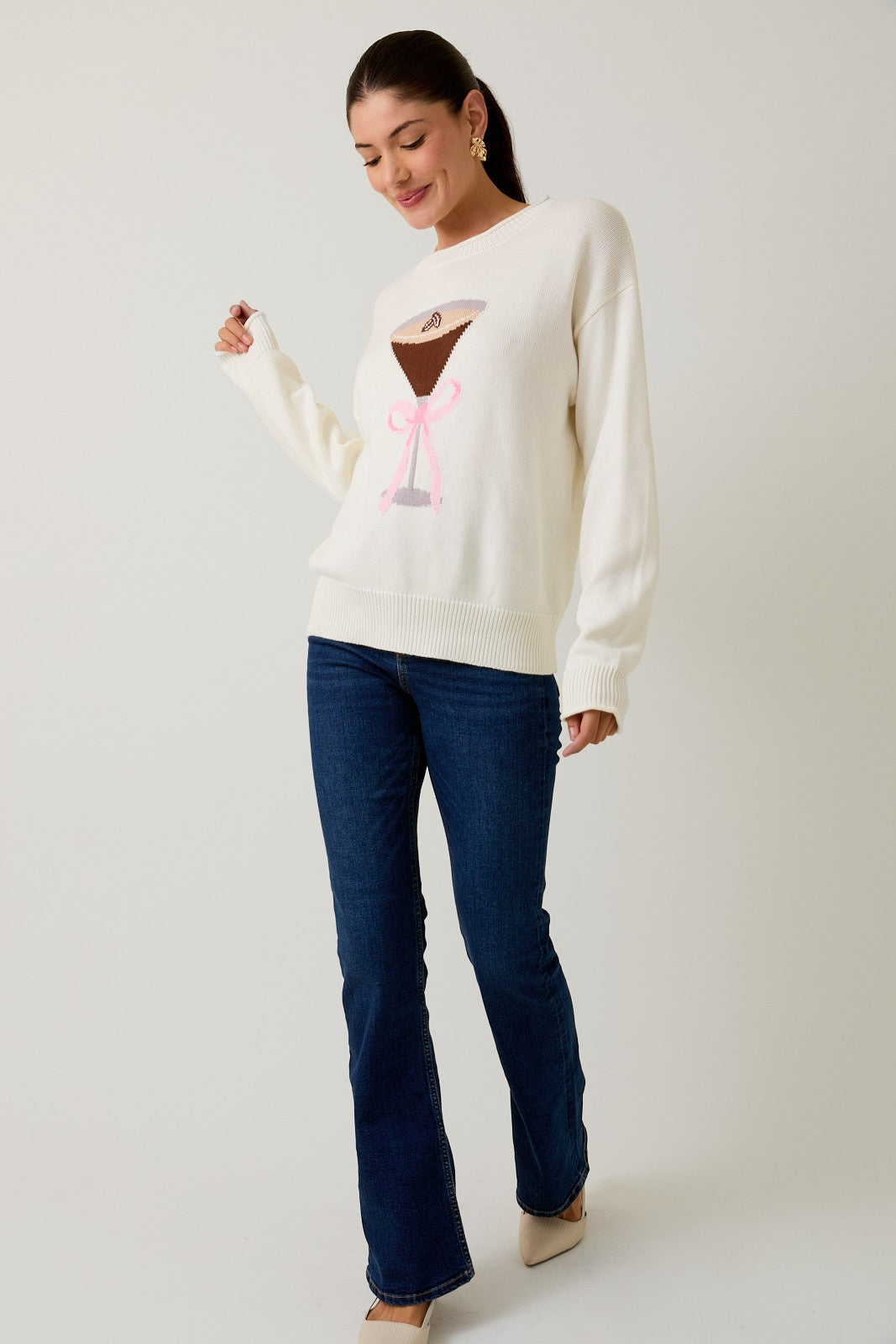Sarah Expresso Martini Sweater
