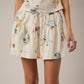 Luna Cream Skirt