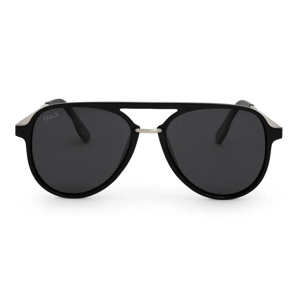 DAX Earhart Black  Sunglasses