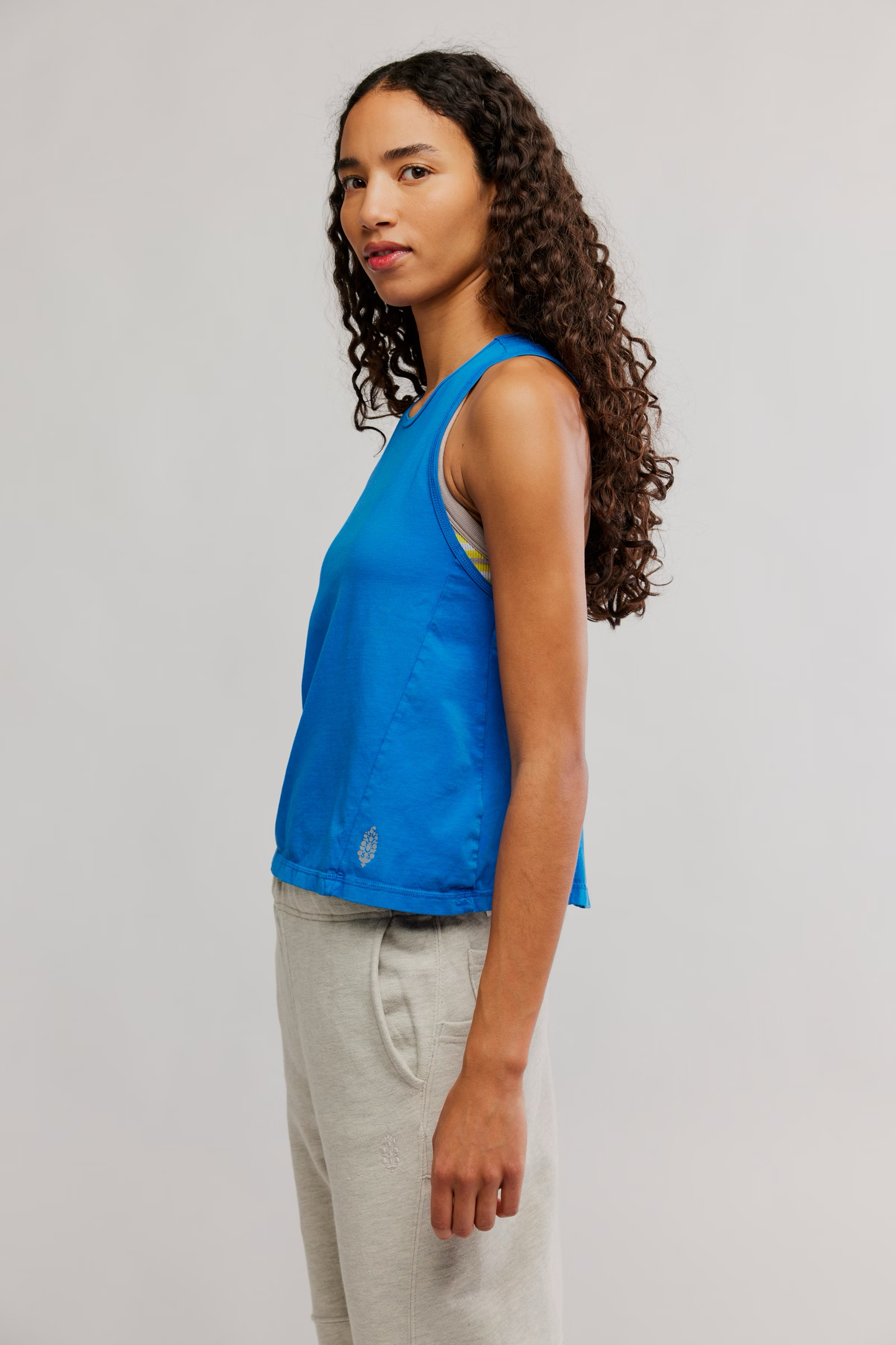 HOT SHOT TWIST TANK / LIGHT COBALT
