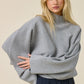 Mimi Heather Grey Sweater
