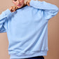 Dana Blue Mockneck