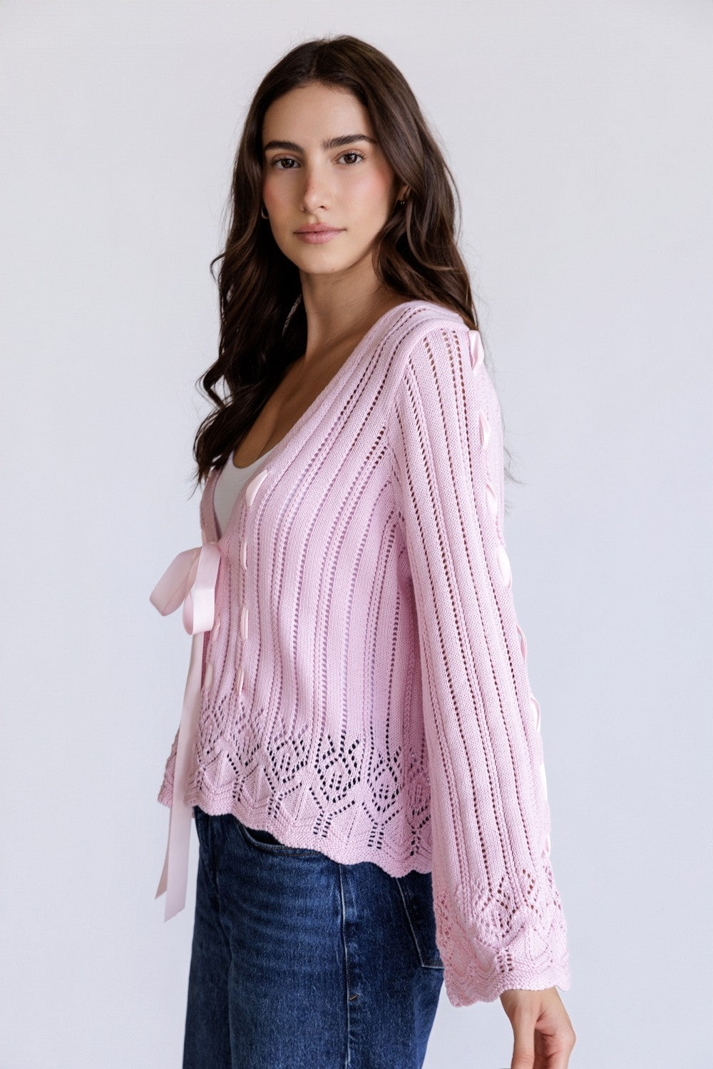 Stella Pink Cardigan
