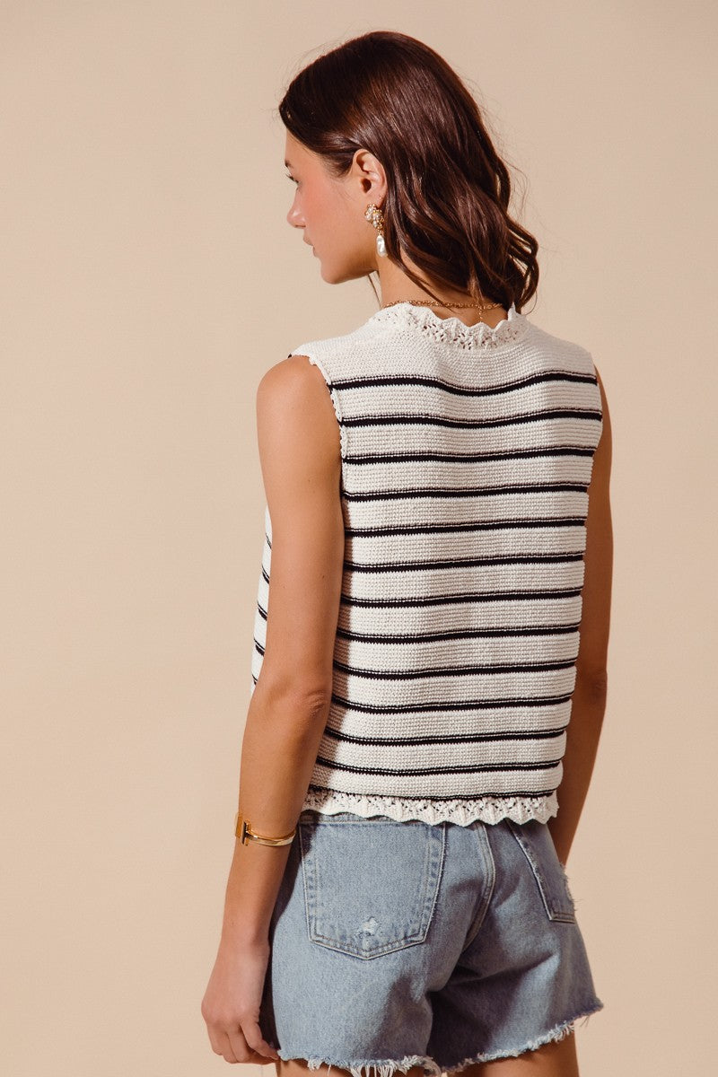 Stella striped top