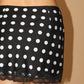 Blair Black Polka Dot Skirt