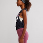 Free People Movement SPORT MODE MUSCLE LOGO / BLACK/CLOVE COMBO
