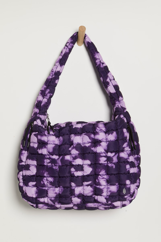 FP Movement PRINTED CARRYALL / VIVID VIOLET TIE DYE