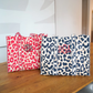 Black Leopard Tote Bag