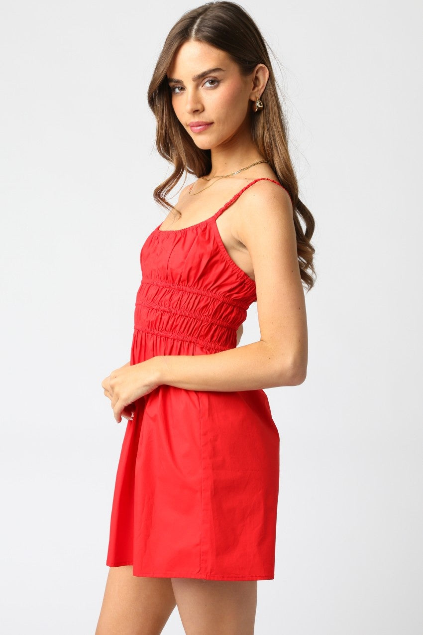 Octavia red dress