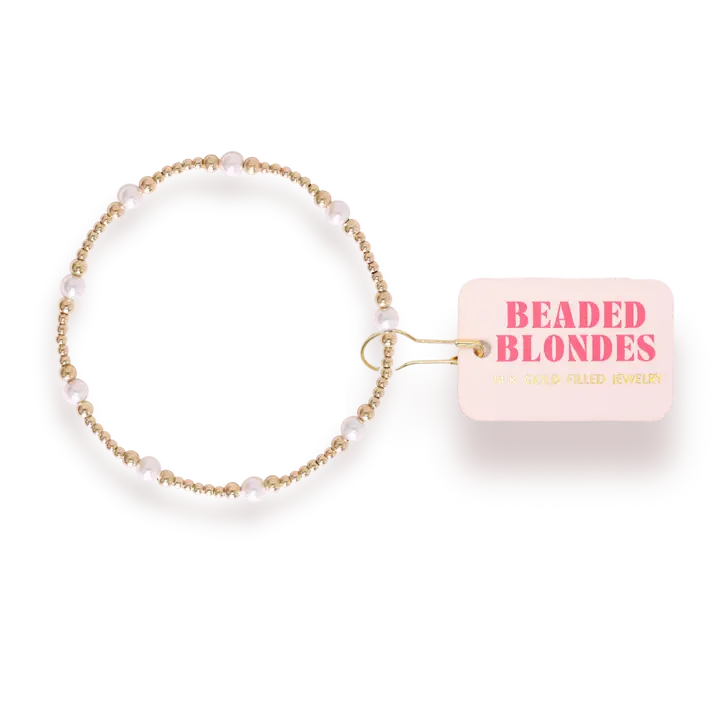 Dainty Sutton Pearl Bracelet Standard 6.75 Inch
