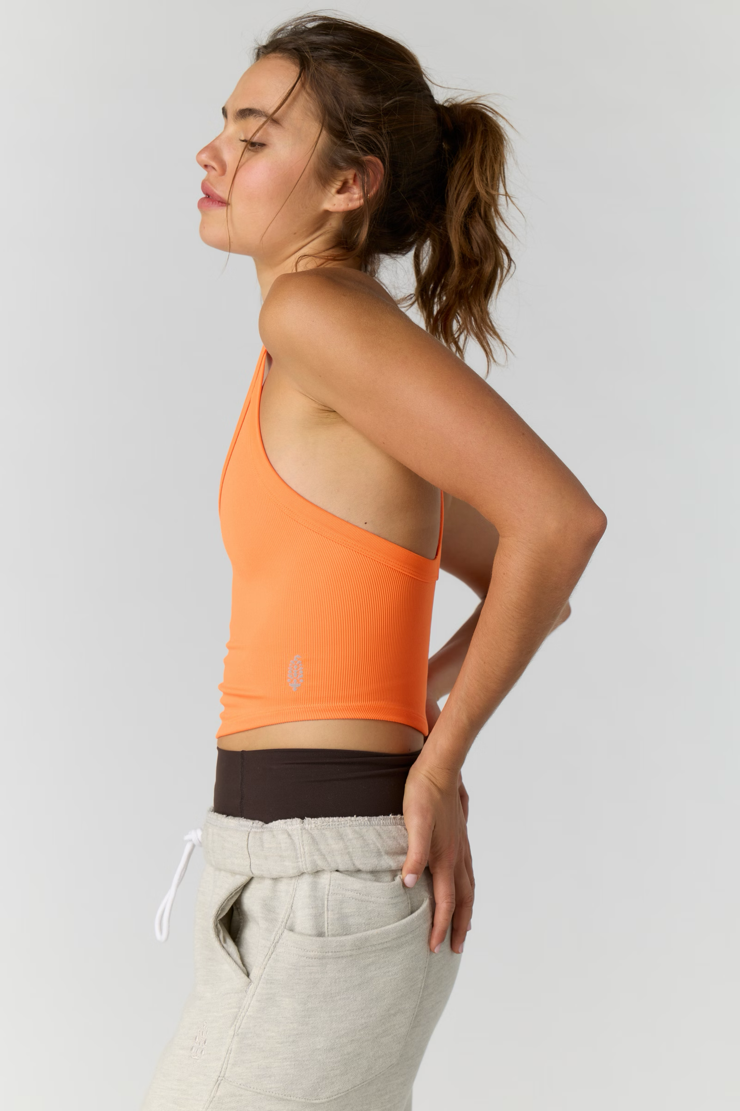 FP Movement ALL CLEAR V NECK CAMI / BURNIN UP