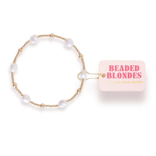 Maggie Bracelet in Gold Standard 6.75 Inch