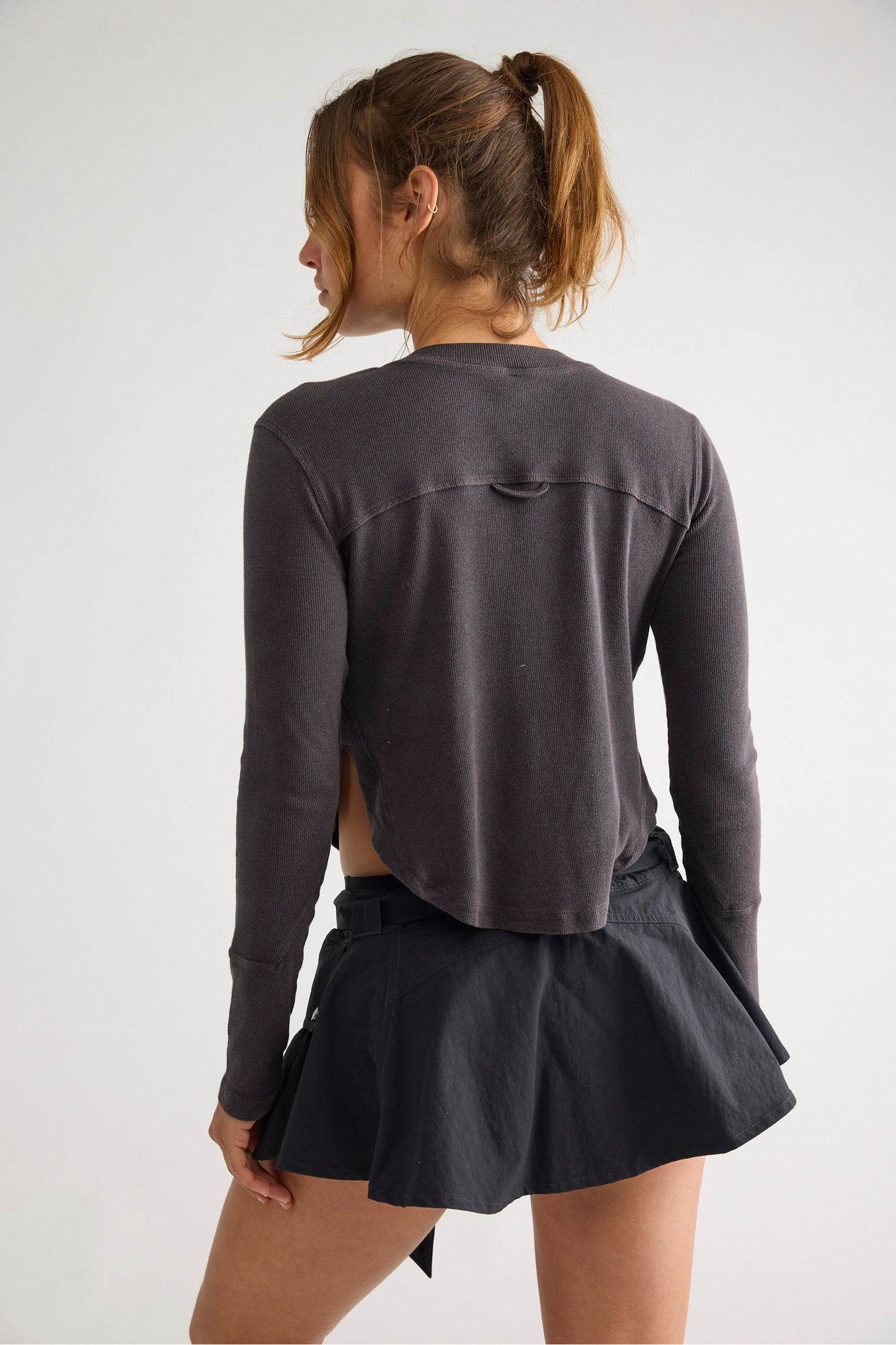 COOL DOWN CREW SOLID / BLACK