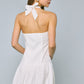 Sarah White Halter Dress