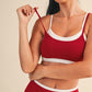 Layered Bra Top Cherry