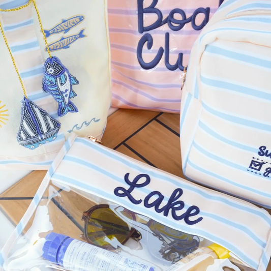 Lake - Butter & Blue Clear Pouch