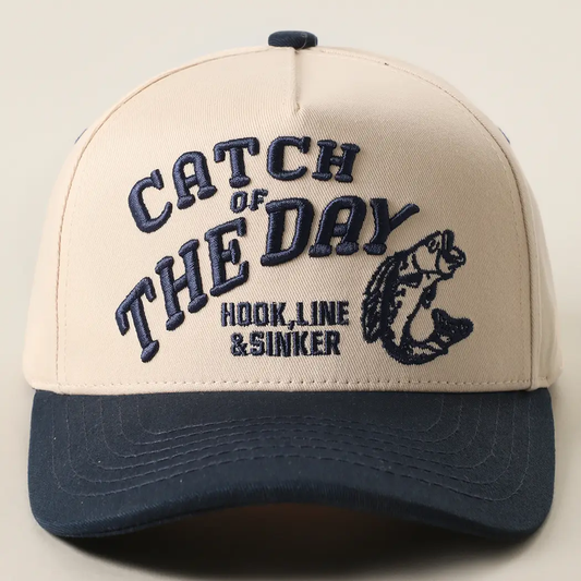Catch of the Day Navy Two-Tone Trucker Hat