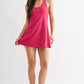 Flow Twist Active Dress Pink