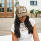 Darlin' - Brown Polka Dot Trucker Hat