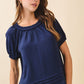 Tara Navy Top