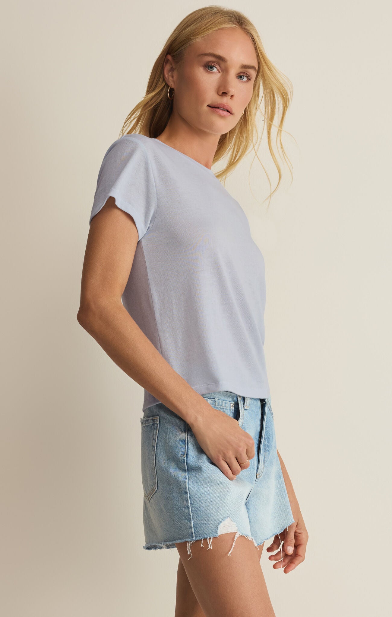TOURIST TEE Hamptons Blue