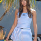 Nautical Striped Lounge Top