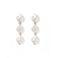 Libby 3 Pearl Earrings