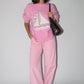 Beatrice Pink Sailboat Sweater